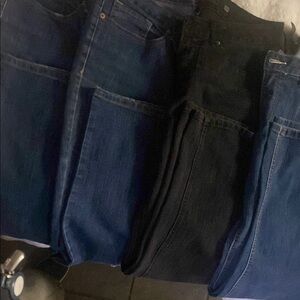 Stylish Blue and Black Jeans Collection